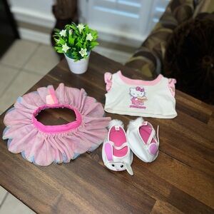 Build a Bear Hello Kitty Outfit Pink Glitter